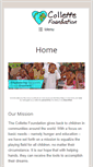 Mobile Screenshot of collettefoundation.org